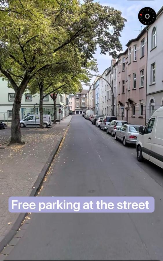 Igo Apartment 2 Schlafenzimmer Mit Waschmaschine Trockner Haustier Rheinufer 5Min Netflix Disney Plus 17-6 Ντούισμπουργκ Εξωτερικό φωτογραφία