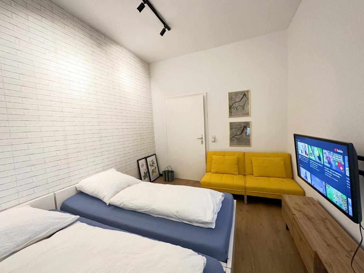 Igo Apartment 2 Schlafenzimmer Mit Waschmaschine Trockner Haustier Rheinufer 5Min Netflix Disney Plus 17-6 Ντούισμπουργκ Εξωτερικό φωτογραφία